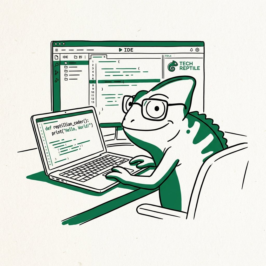 Developer Portfolio Illustration